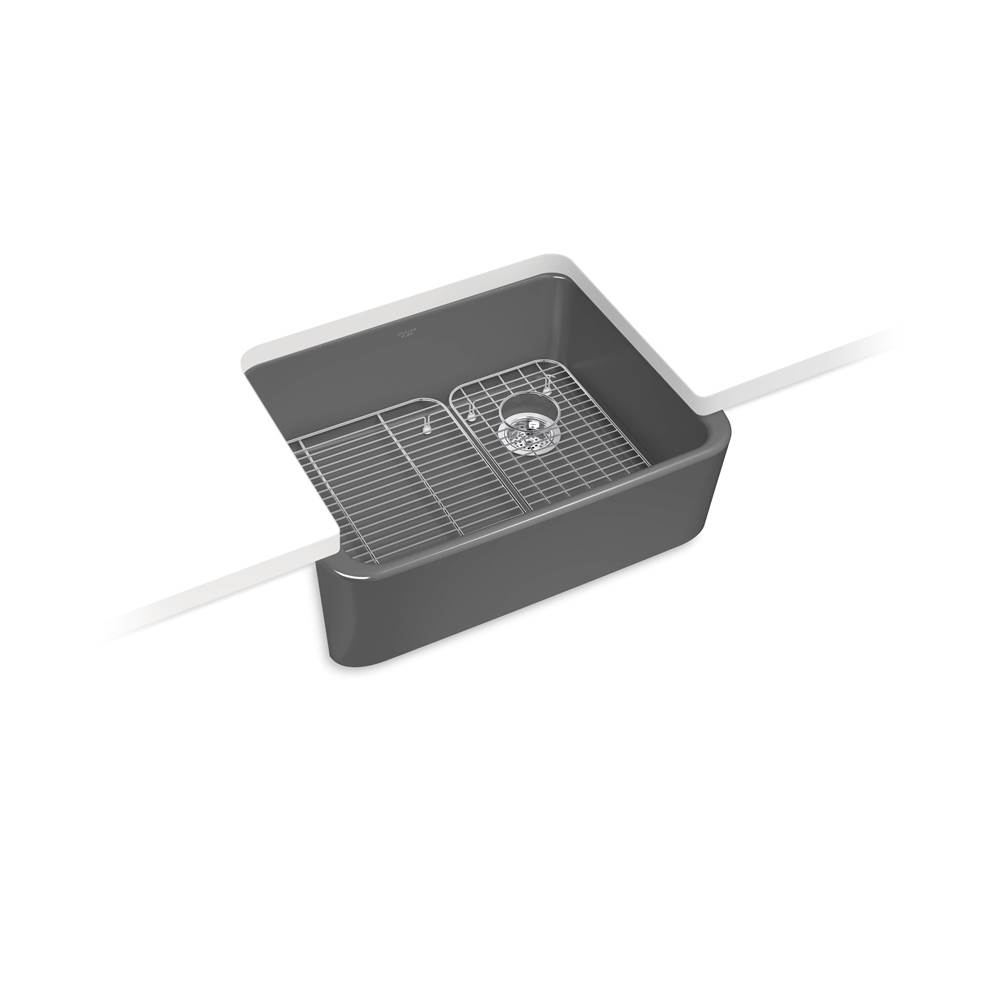 Ironridge® 28 in. Undermount Single-Bowl Farmhouse Kitchen Sink-shop