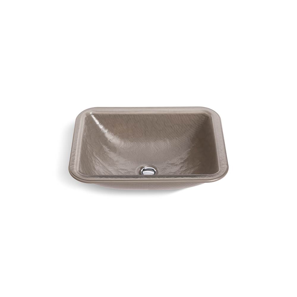 Yepsen Glass Undermount Bathroom Sink In Opaque Doe-shop