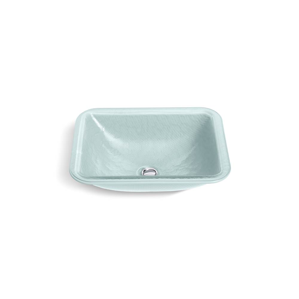 Yepsen Glass Undermount Bathroom Sink In Opaque Dew-shop