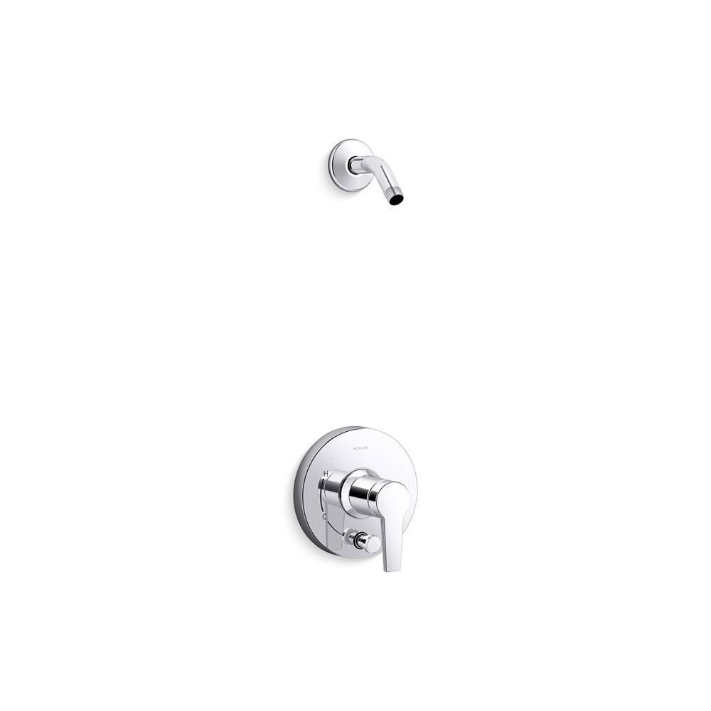 Pitch Rite-Temp Shower Trim Kit With Push-Button Diverter Without Showerhead-shop