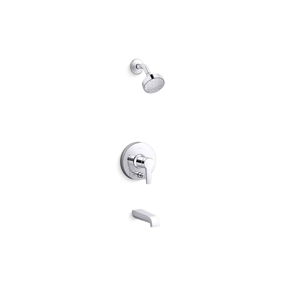 Pitch Rite-Temp Bath And Shower Trim Kit With Push-Button Diverter 1.75 Gpm-related