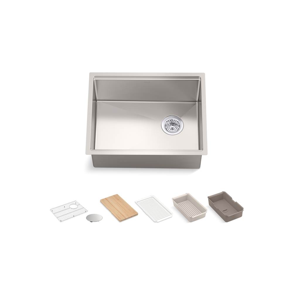 Strive® 23 in. Undermount Single-Bowl Workstation Kitchen Sink-shop