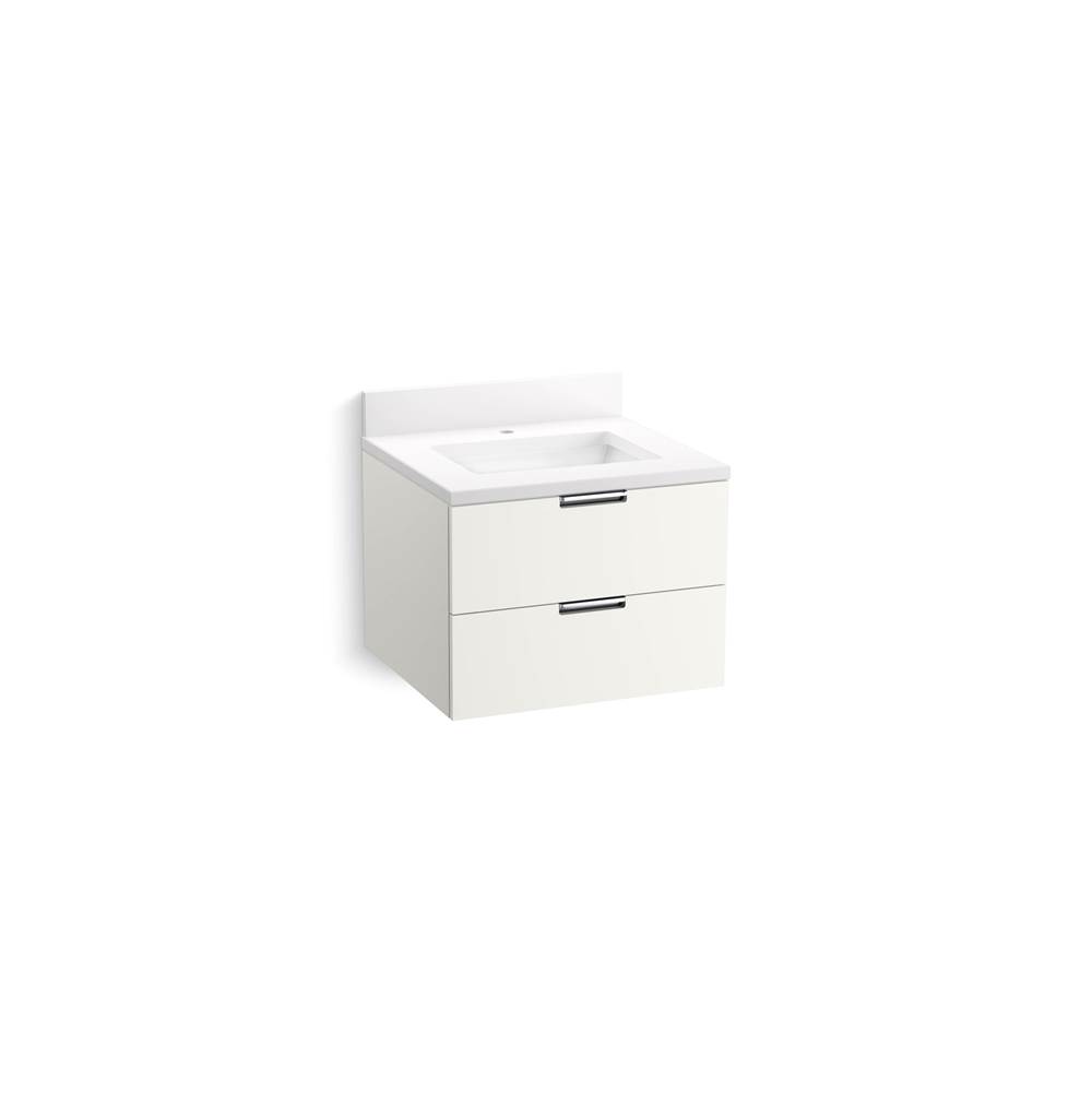 Maxstow 24 in. Wall-Hung Bathroom Vanity Cabinet With Sink And Quartz Top-related