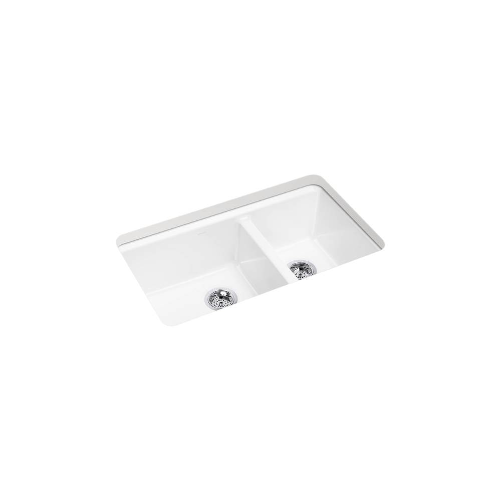 Riverby 33 in. Undermount Double-Bowl Kitchen Sink-shop