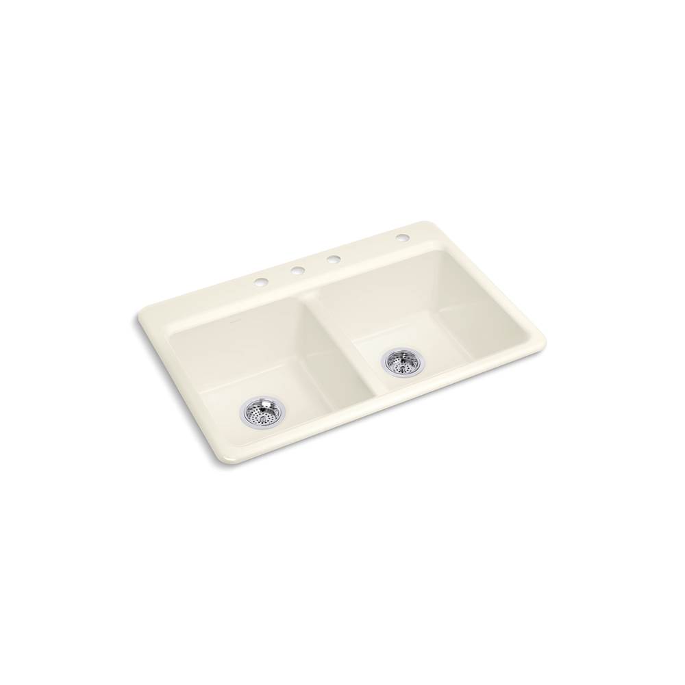 Riverby 33 in. Top-Mount Double-Bowl Kitchen Sink-related