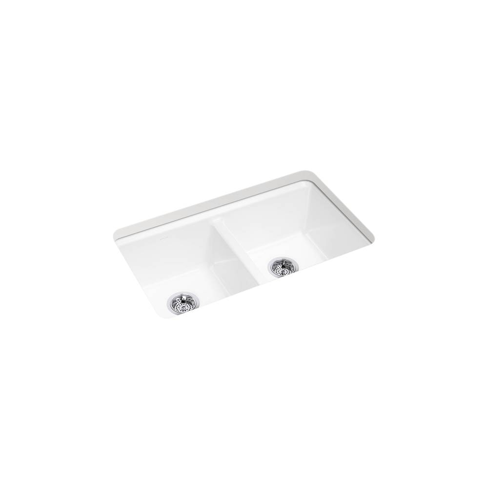 Riverby 33 in. Undermount Double-Bowl Kitchen Sink-shop