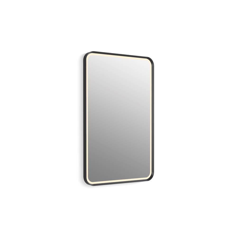 Essential Ultrabright 22 in. X 34 in. Rectangular Lighted Framed Mirror-shop
