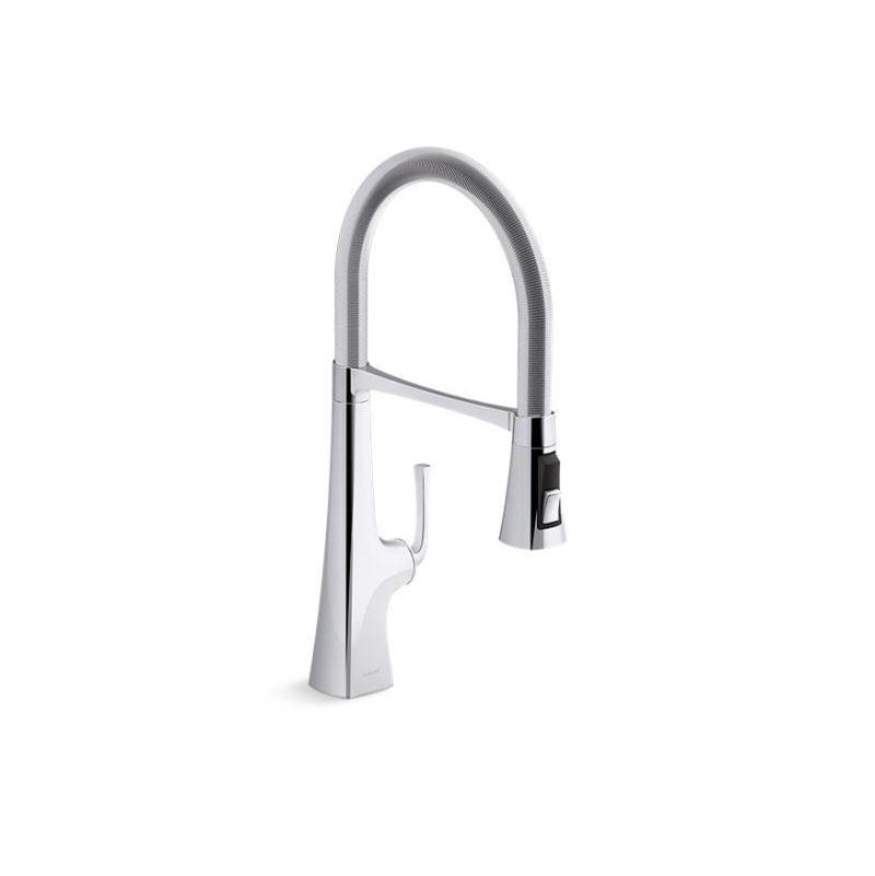 Graze Semi-Professional Kitchen Sink Faucet With Three-Function Sprayhead-shop
