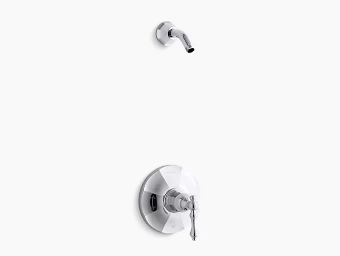Kelston®Rite-Temp® shower valve trim with lever handle, less showerhead K-TLS13493-4-CP-related