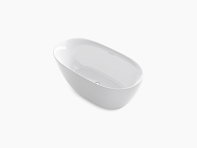 59" x 30" seamless oval freestanding bath-related