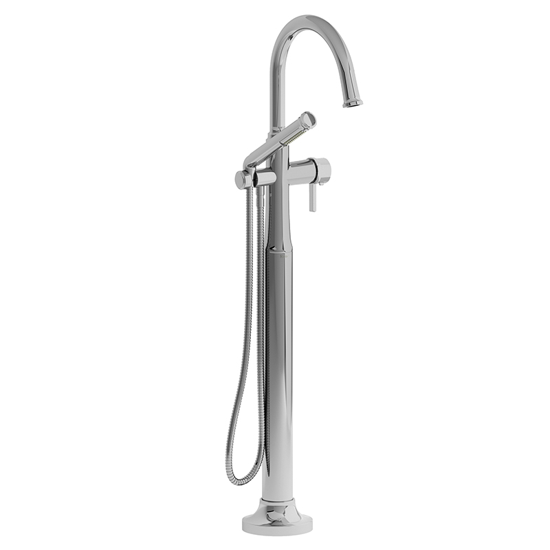 MOMENTI - MMRD39J 2-WAY TYPE T (THERMOSTATIC) COAXIAL FLOOR-MOUNT TUB FILLER WITH HAND SHOWER-related