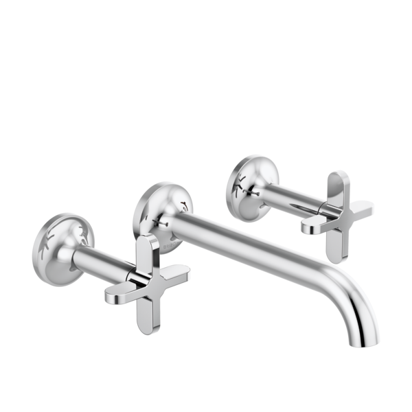 ODIN® Two-Handle Wall Mount Lavatory Faucet - Less Handles-related