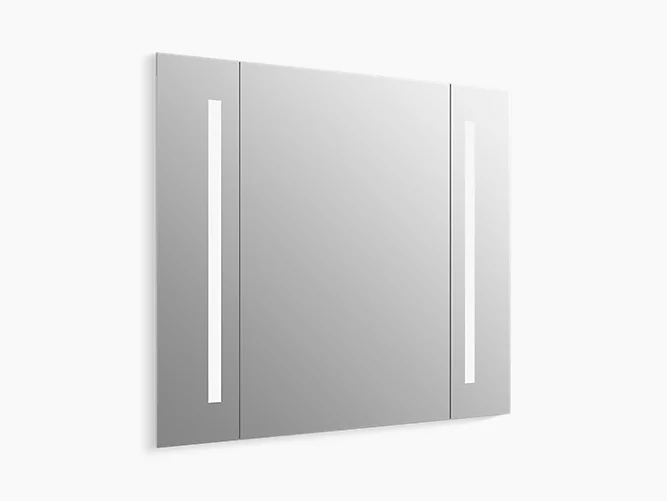 lighted mirror, 40" W x 33" H-related
