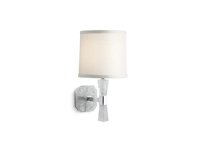 ROCK CRYSTAL WALL SCONCE, CREME SHADE COUNTERPOINT® by Barbara Barry P33221W-00-CP-related