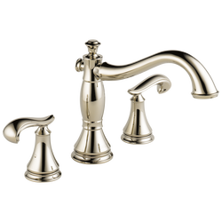Cassidy™ Roman Tub Trim - Less Handles In Polished Nickel MODEL#: T2797-PNLHP--H698PN--R2707-product-view