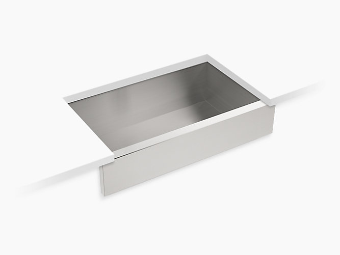 Ludington®34" x 19-3/4" x 9-1/2" Undermount single-bowl farmhouse kitchen sink-main