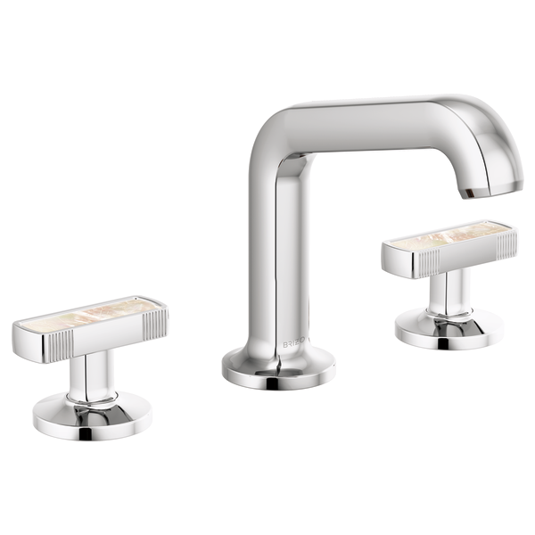 KINTSU™ Widespread Lavatory Faucet With Angled Spout - Less Handles-related