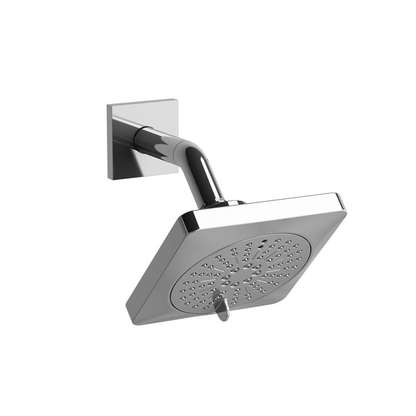 6-Function 5 Inch Showerhead With Arm 1.8 GPM - Chrome | Model Number: 343C-WS-product-view
