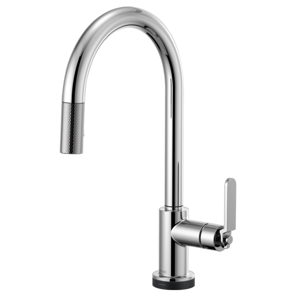 LITZE® SmartTouch® Pull-Down Faucet with Arc Spout and Industrial Handle-related