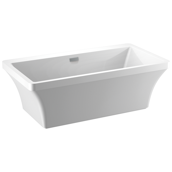 Everly® 67'' X 36'' Freestanding Tub With Integrated Waste And Overflow In White MODEL#: B14451-6736-WH-related