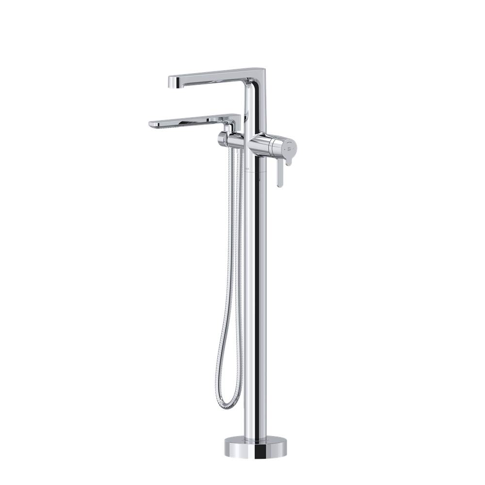 Nibi™ Thermostatic Single Hole Floor Mount Tub Filler Trim-shop