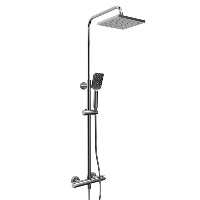 Duo Rail With 1/2'' Thermostatic External Bar-shop