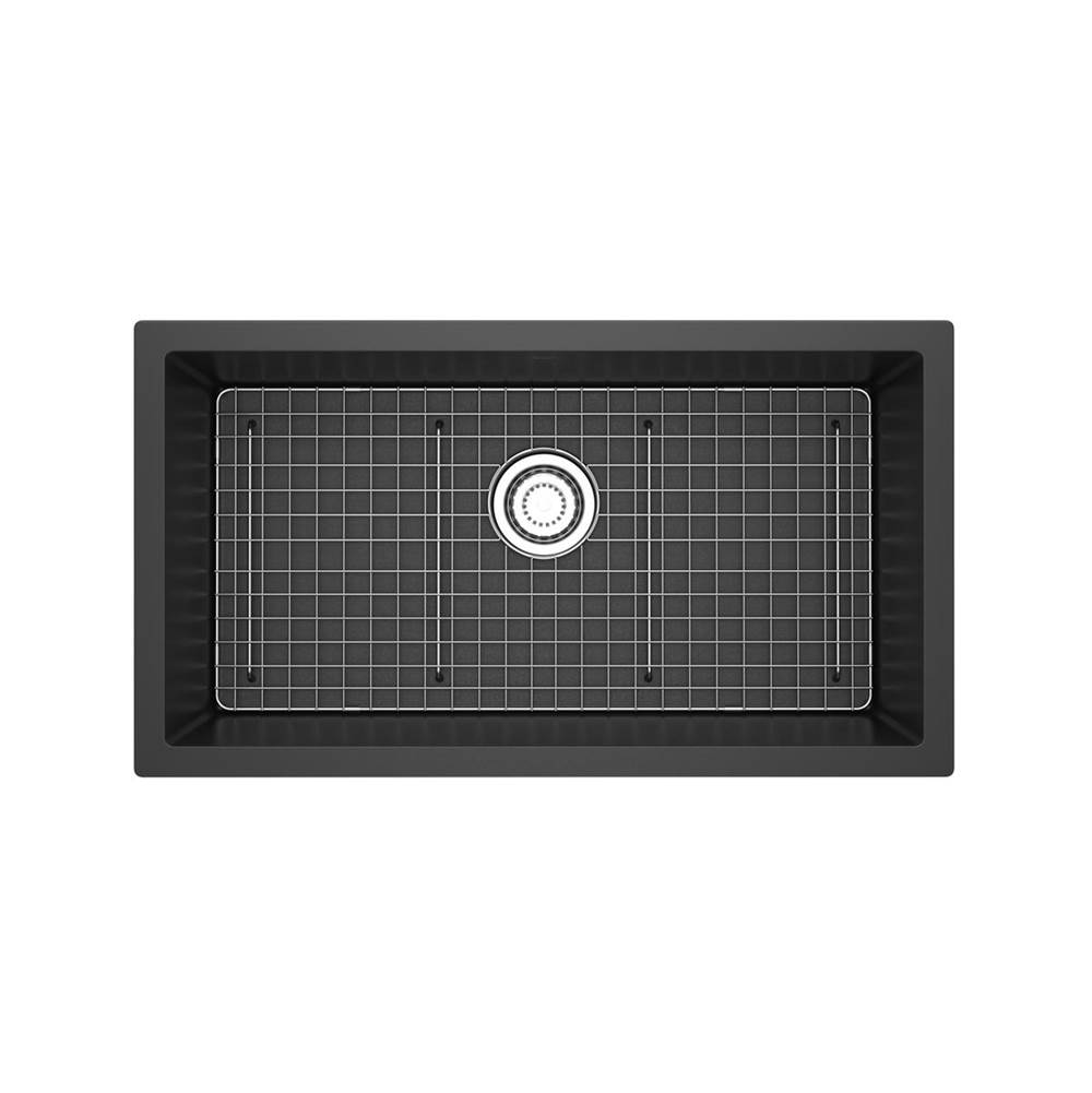 Fonsa™ 33'' Quartz Single Bowl Undermount Kitchen Sink-shop