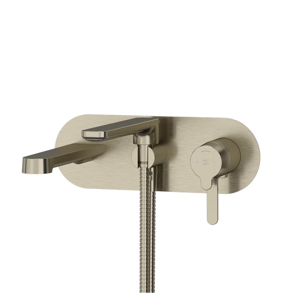 Nibi™ Wall Mount Thermostatic/Pressure Balance Tub Filler Trim-shop