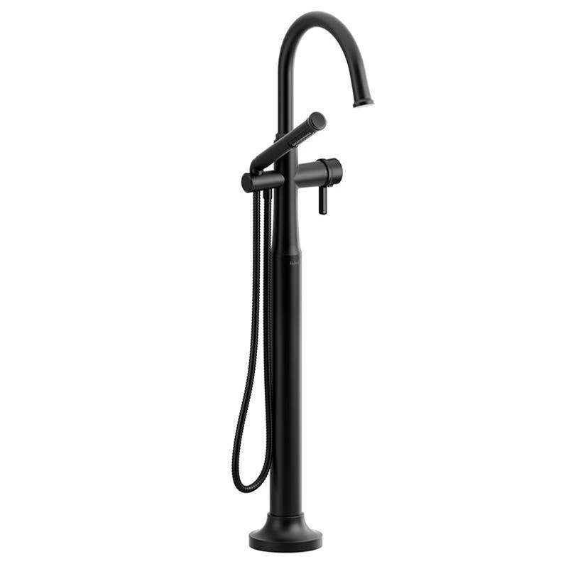 Momenti™ Thermostatic Single Hole Floor Mount Tub Filler Trim With C-Spout-shop