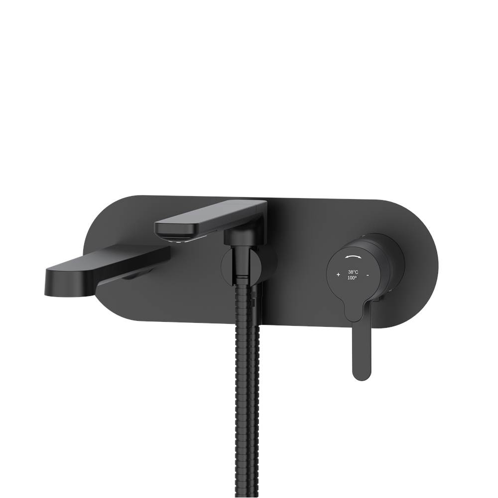 Nibi™ Wall Mount Thermostatic/Pressure Balance Tub Filler Trim-shop