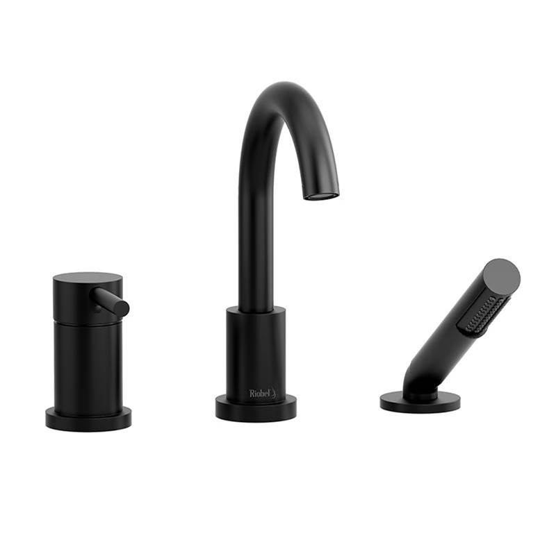 Conik™ 3-Hole Pressure Balance Deck Mount Tub Filler Trim-related