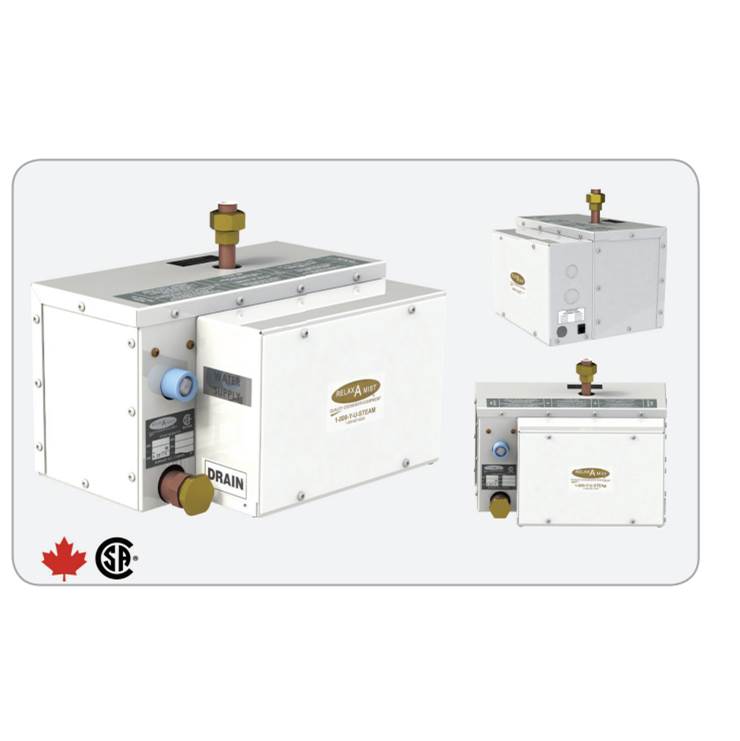 JR-1 Steam Generator 3KW 240V - T&T - Matte Black Diffuser-related