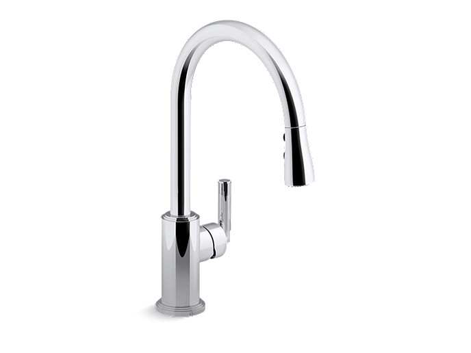 PULL-DOWN KITCHEN FAUCET VIR STIL® by Laura Kirar P25516-00-CP-related