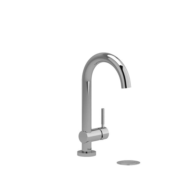 Riu Single Knurled Handle Bathroom Faucet - Chrome | Model Number: RU01KNC-related