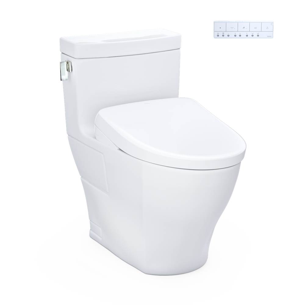 TOTO WASHLET®+ Legato® One-Piece Elongated 1.28 GPF Toilet with Auto Flush S7A Co-related