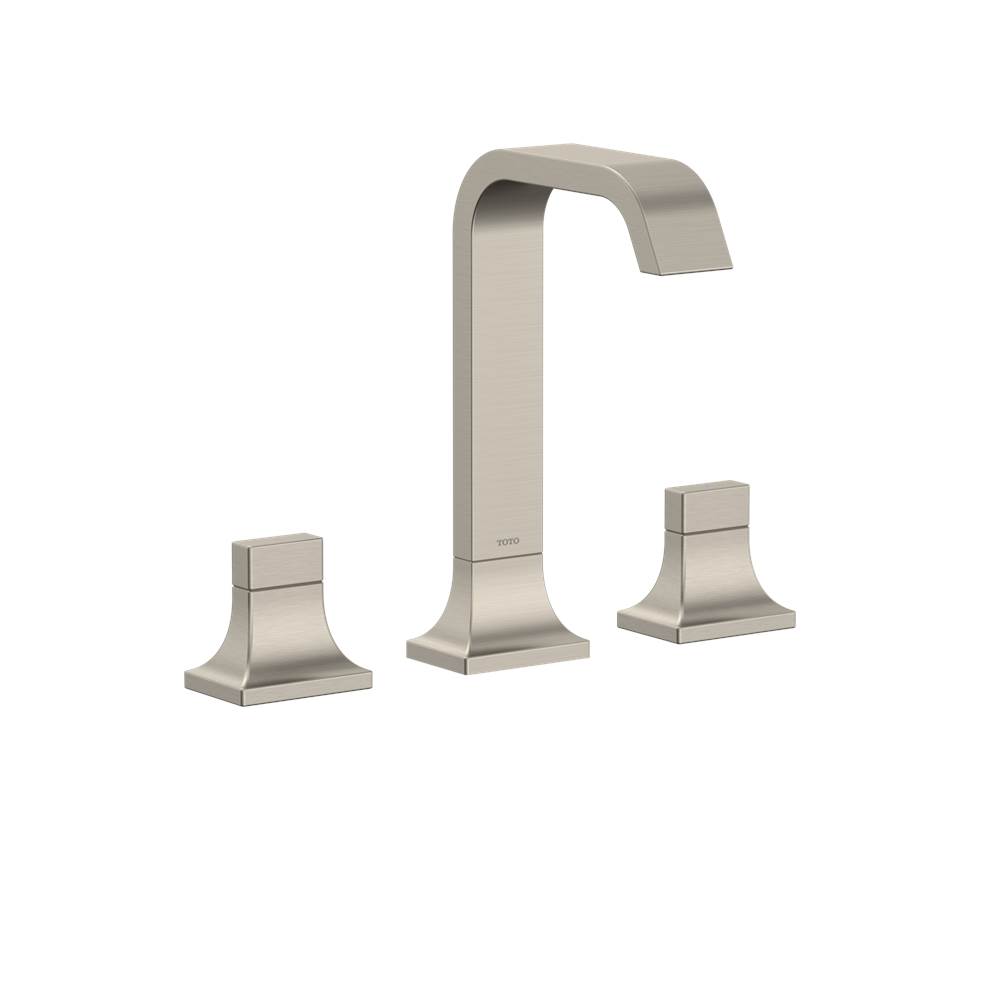 TOTO GC 1.2 GPM Two Handle Widespread Bathroom Sink Faucet, Brushed Nickel-related