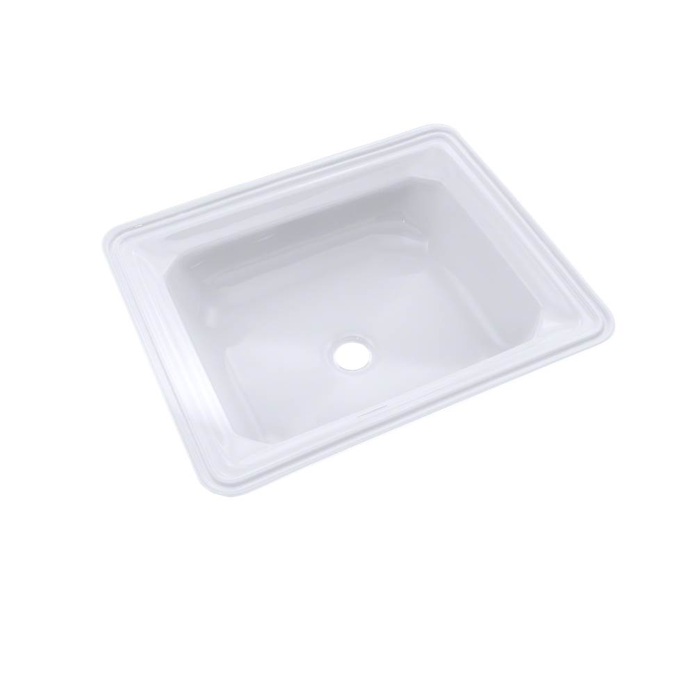 TOTO Guinevere® Rectangular Undermount Bathroom Sink with CEFIONTECT, Cotton Whit-shop