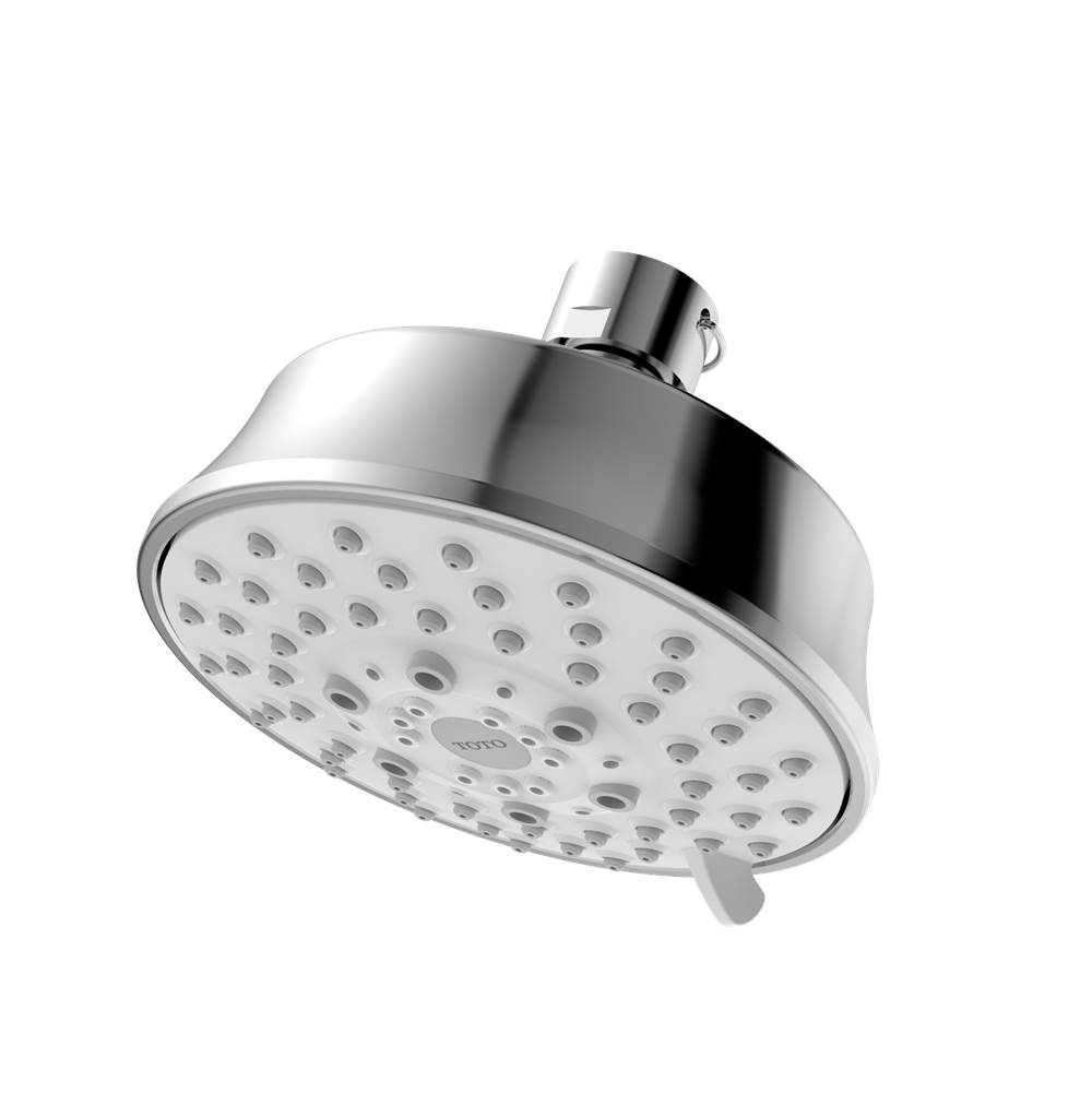 TOTO L Series 1.75 GPM Multifunction 4 inch Classic Round Showerhead, Polished Ch-shop