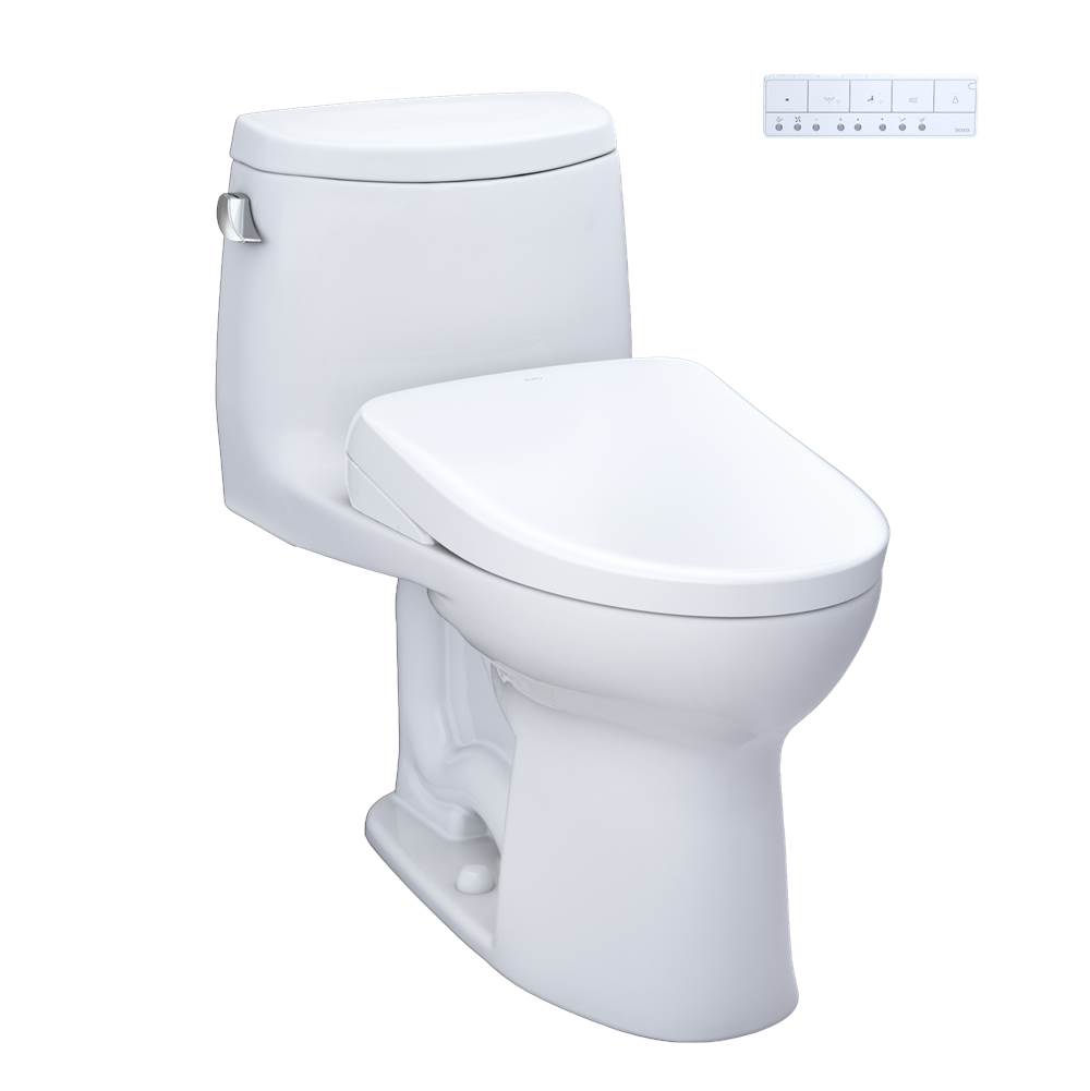 TOTO WASHLET®+ UltraMax® II One-Piece Elongated 1.28 GPF Toilet with Auto Flush W-related