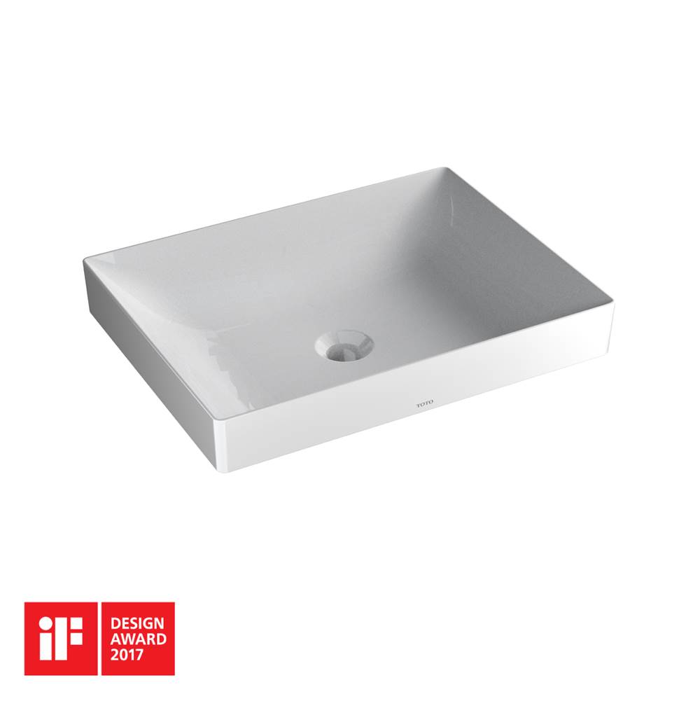 TOTO Kiwami® Rectangular 20'' Vessel Bathrroom Sink with CEFIONTECT, Cotton White-related