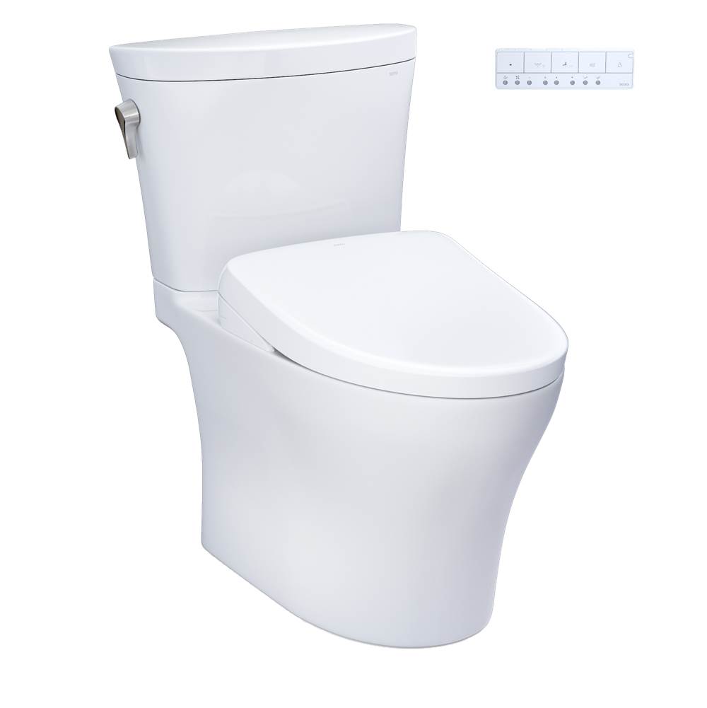 TOTO WASHLET®+ Aquia IV® Arc Two-Piece Elongated Dual Flush 1.28 and 0.9 GPF Toil-related