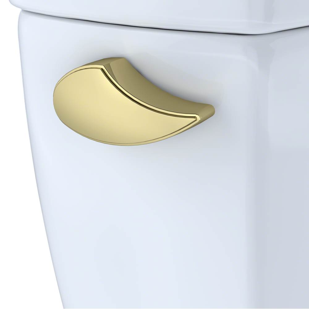 TOTO TRIP LEVER - POLISHED BRASS For DRAKE (EXCEPT R SUFFIX) TOILET-related