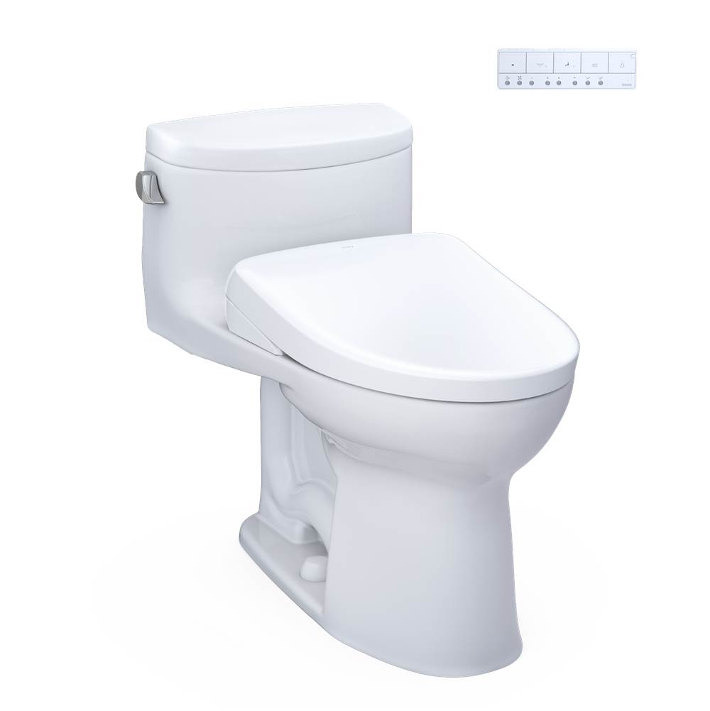TOTO WASHLET®+ Supreme® II One-Piece Elongated 1.28 GPF Toilet and WASHLET®+ S7A -related