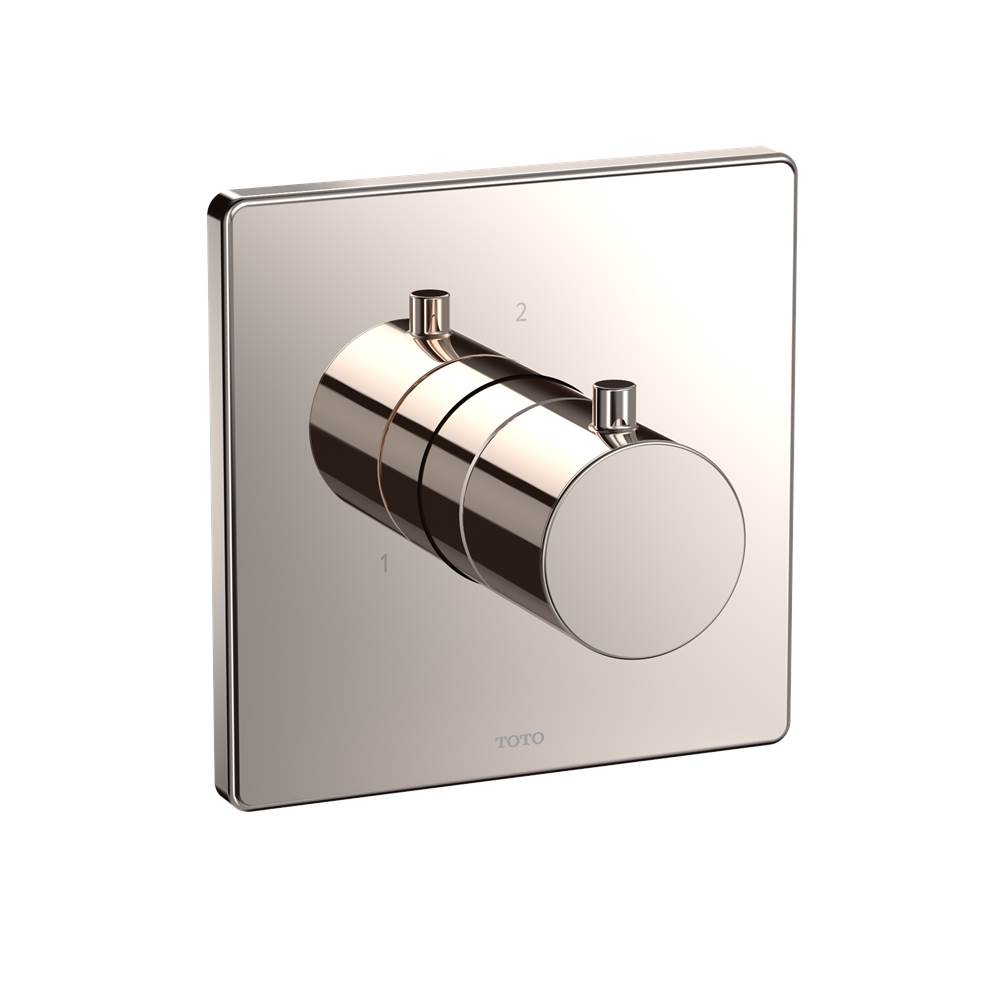 TOTO Square Three-Way Diverter Shower Trim, Polished Nickel-related