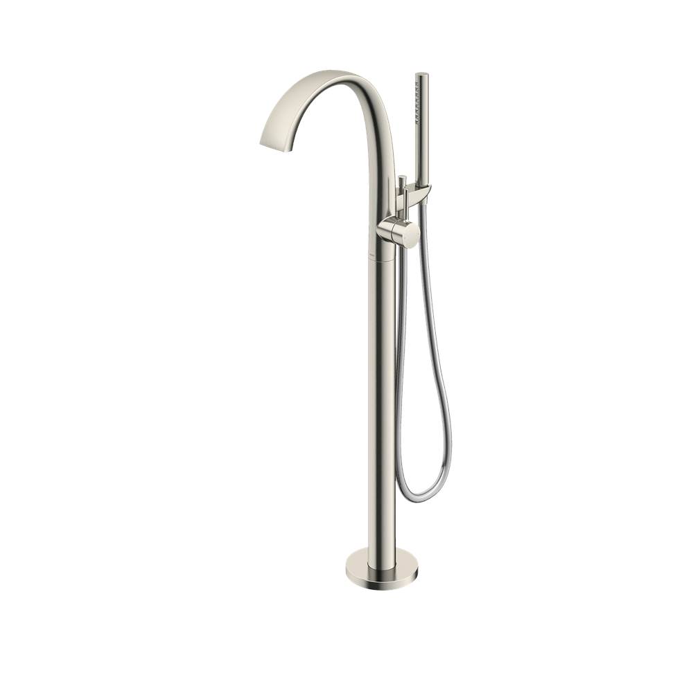TOTO ZN Single-Handle Freestanding Tub Filler Faucet with 1.75 GPM Handshower, Br-related