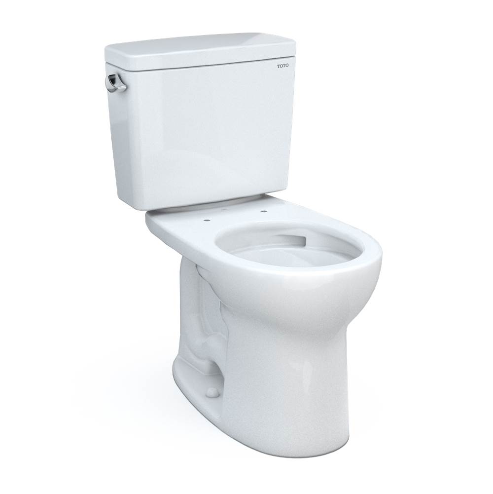 TOTO Drake® Two-Piece Round 1.6 GPF Universal Height TORNADO FLUSH® Toilet with C-related