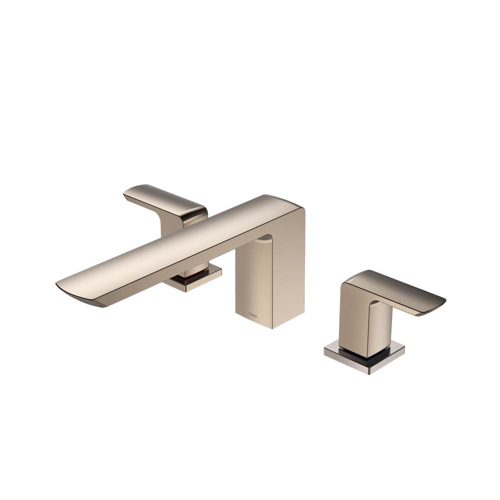 TOTO GR Two-Handle Deck-Mount Roman Tub Filler Trim, Brushed Nickel-related