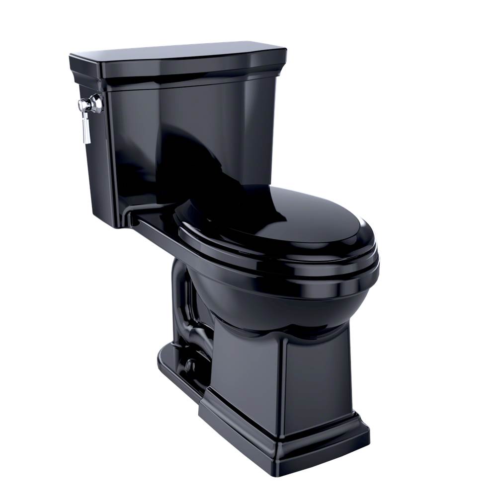 TOTO Promenade® II 1G® One-Piece Elongated 1.0 GPF Universal Height Toilet, Ebony-related