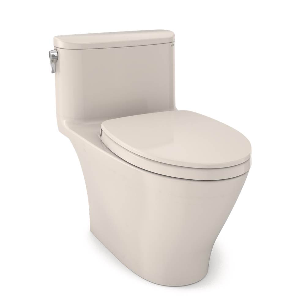 TOTO Nexus® One-Piece Elongated 1.28 GPF Universal Height Toilet with CEFIONTECT®-related