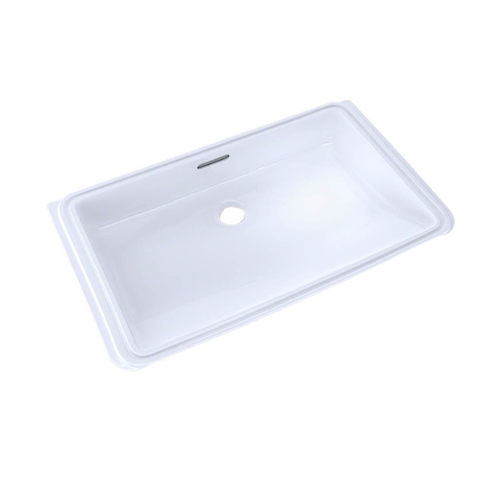 TOTO Rectangular Undermount Bathroom Sink with CEFIONTECT, Cotton White-related